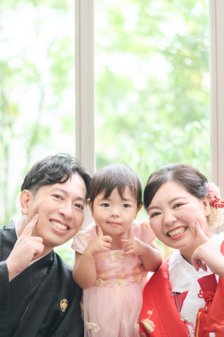 小さなお子様との撮影もご安心ください〜！