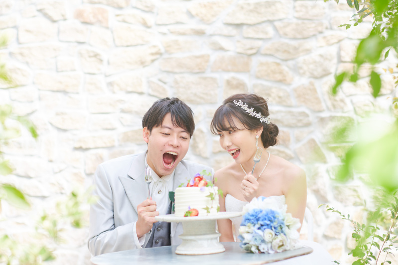 ファーストバイトのケーキもご注文いただけます♡