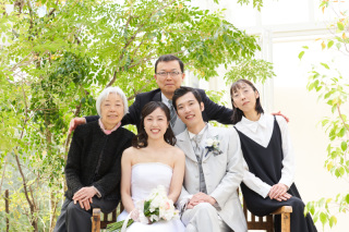 お庭つきのハウススタジオだから、真冬も快適に♪