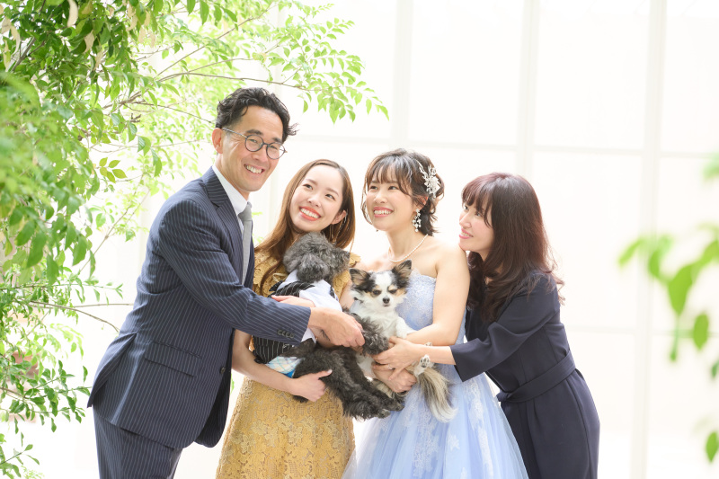 ご家族やご友人と、カジュアルウエディング♡