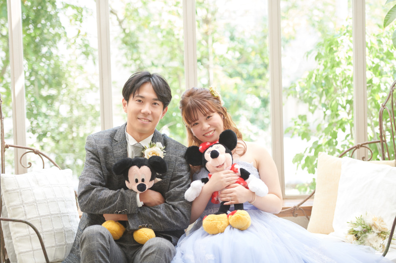 お二人の大切な小物も一緒に♡
