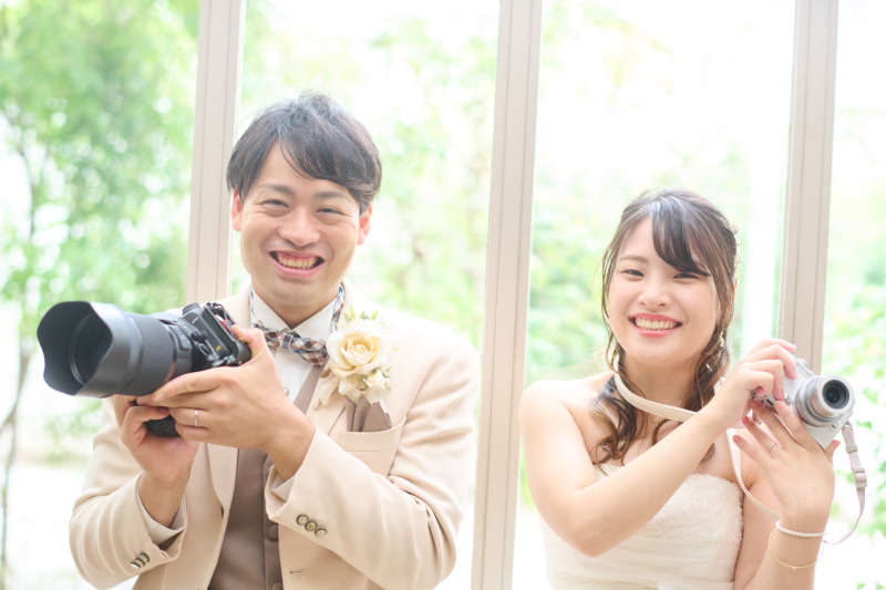 お二人の大切な小物も一緒に♡