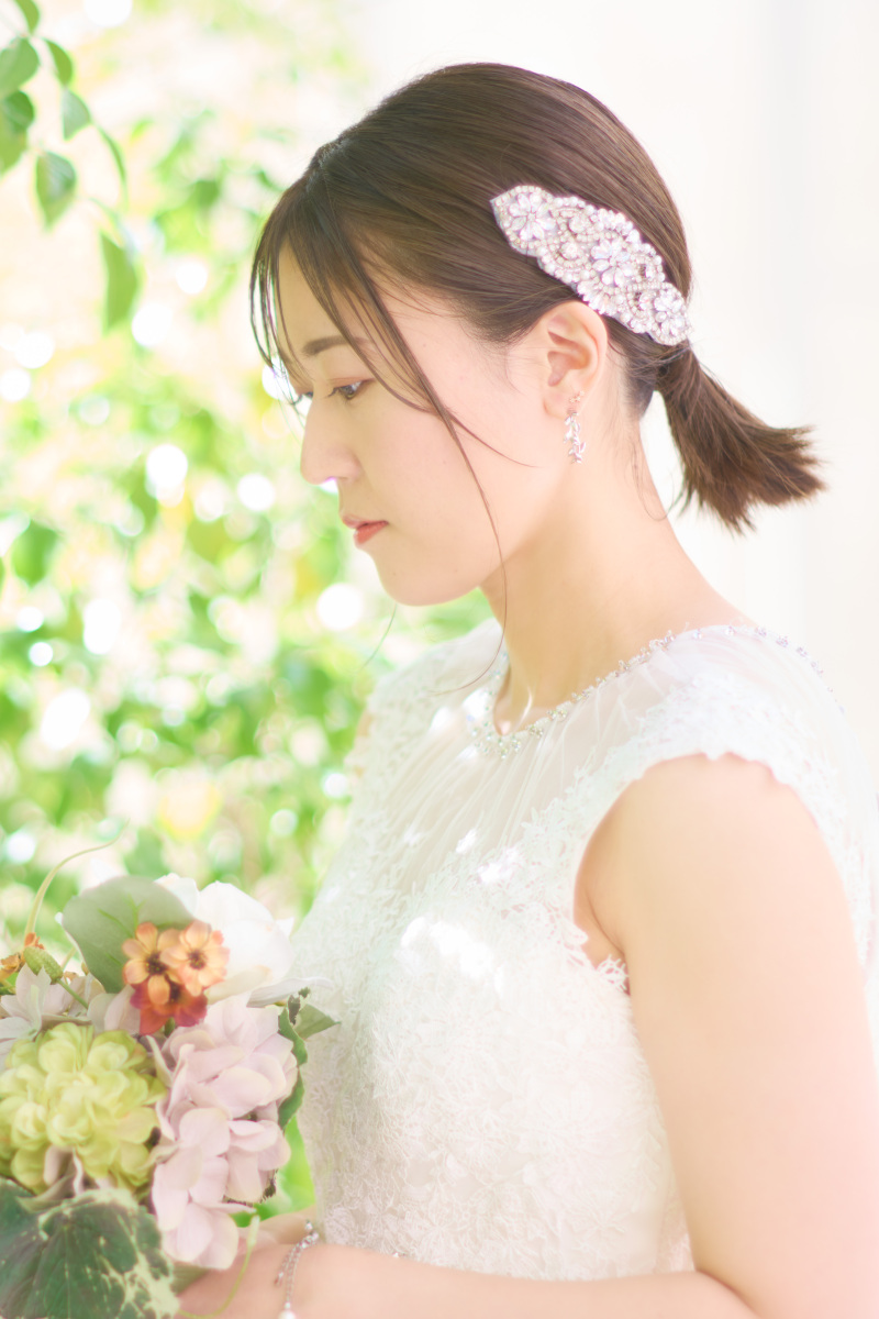 お二人それぞれの素敵な表情も♡