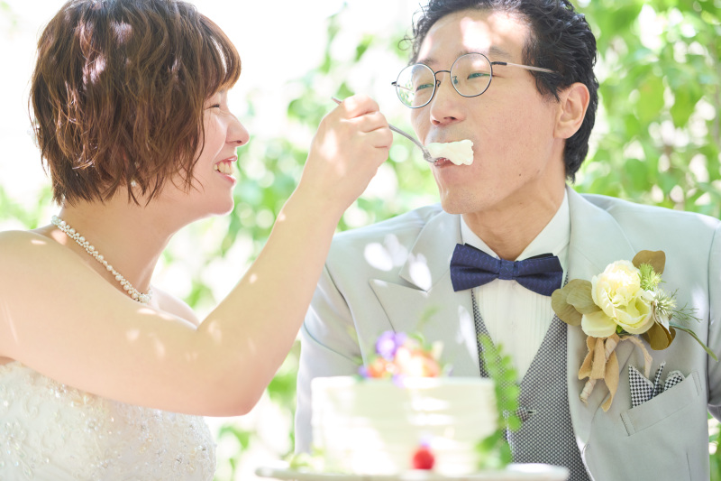ファーストバイトのケーキもご注文いただけます♡