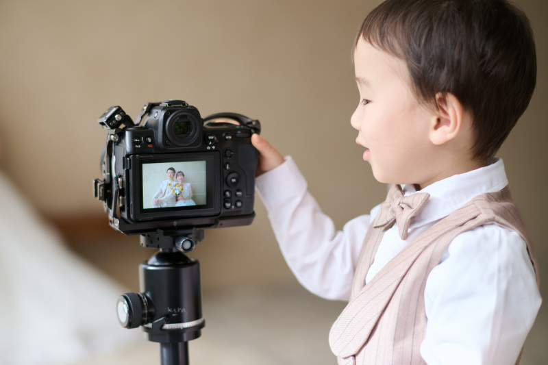 お子さまと一緒にファミリーウェディング♡