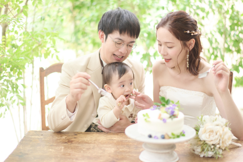 お子さまとの撮影もご安心ください♡
