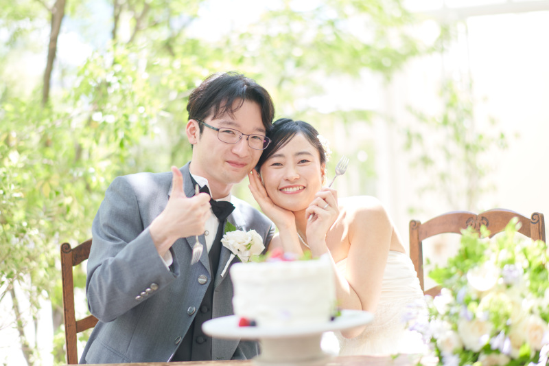 お式をされない二人には…