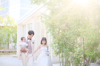 お庭付きスタジオで、冬でも快適にロケ撮影♪