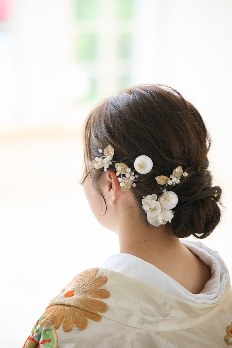 和装ヘアスタイルもイメージ通りに！