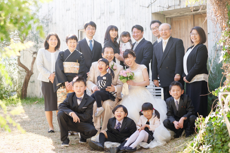 撮影後は久しぶりに会えたご親族と会食はいかがですか?