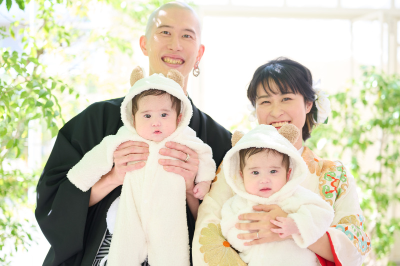 小さなお子様との撮影もご安心ください＾＾