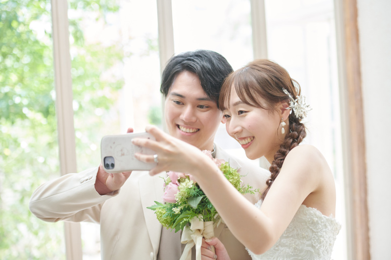 チェキやスマホでの撮影もOK☆