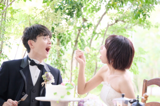 ファーストバイトのケーキもご注文いただけます♡