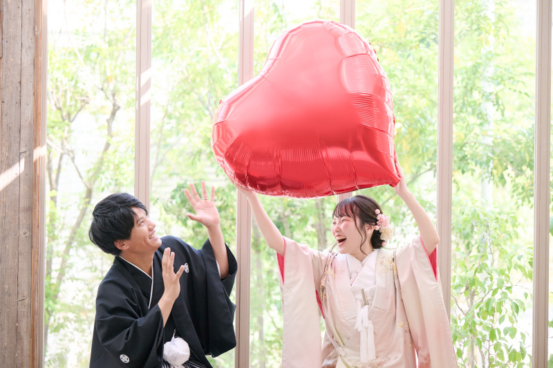 お気に入りの小物でお二人らしく♪