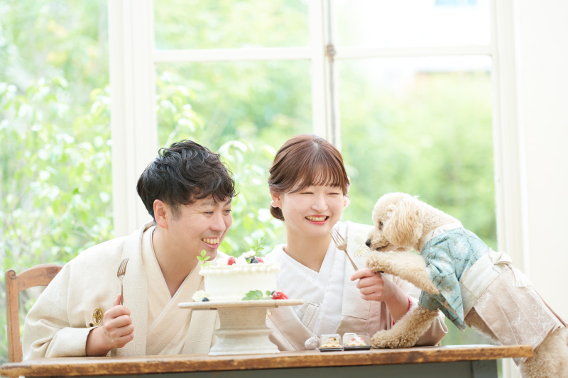 お式をされない二人には…