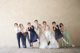 ご家族やご友人を呼んでカジュアルウエディング♡
