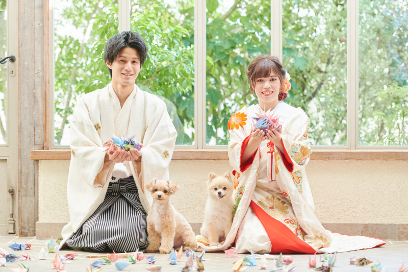 大切な家族のペットも一緒に♡