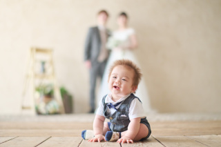 お子さまとの撮影もご安心ください♡