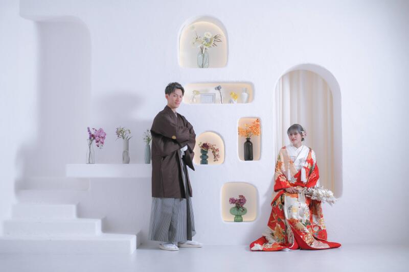 スタジオ×可愛いお子様×和装