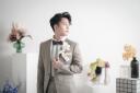 タキシード姿もかっこよく!