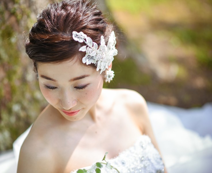 ドレスヘアアレンジ紹介
