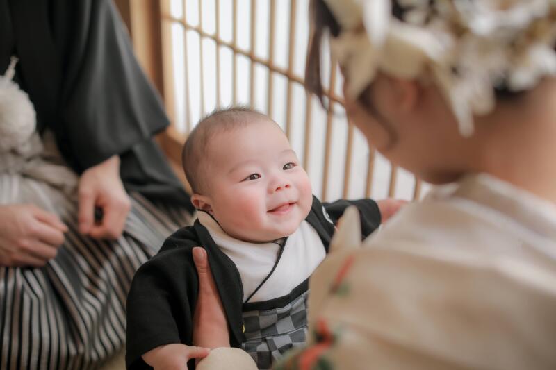 可愛いお子様と