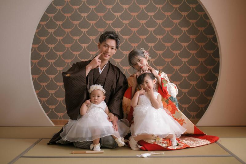 スタジオ×可愛いお子様×和装