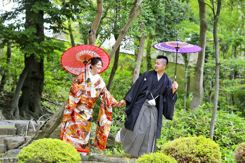 和装も洋装も1日で撮影可能ですっ！