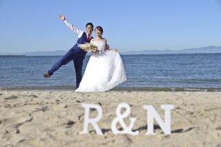 和装も洋装も、最大4着まで（白無垢＆色打掛＆白ドレス＆色ドレス）1日で撮影可！