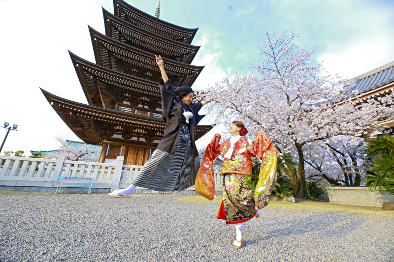 大人気！桜時期のロケーション撮影について