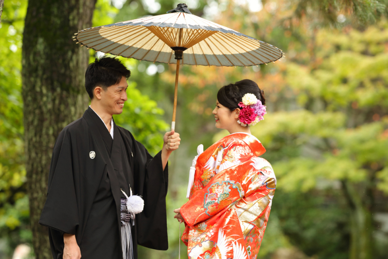 ☆和装で前撮り☆