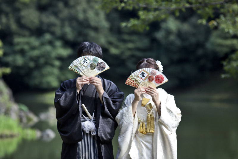 和装も洋装も1日で撮影可能ですっ!