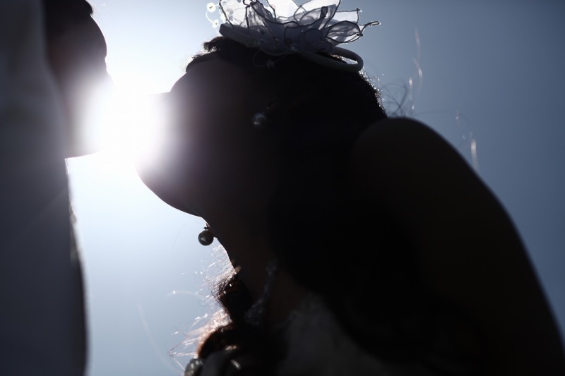 洋装ロケ☆新緑の公園で