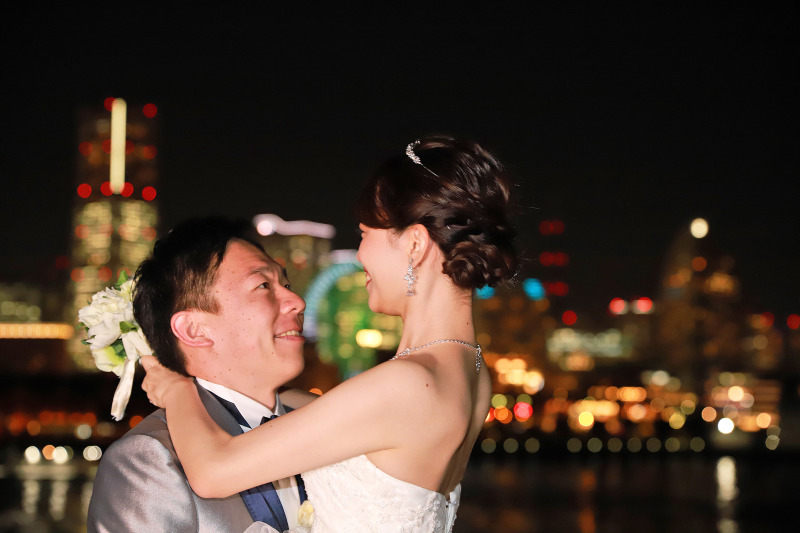 サンセット・ナイト撮影