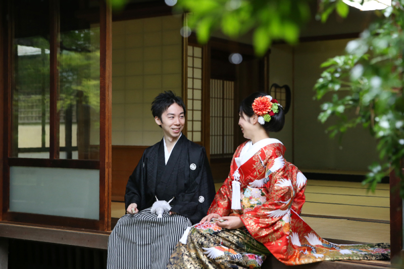 色打掛でロケーション！！