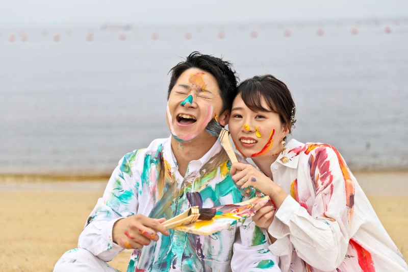 お二人らしさのある撮影をオリジナルフォトプランもご提案できます♪