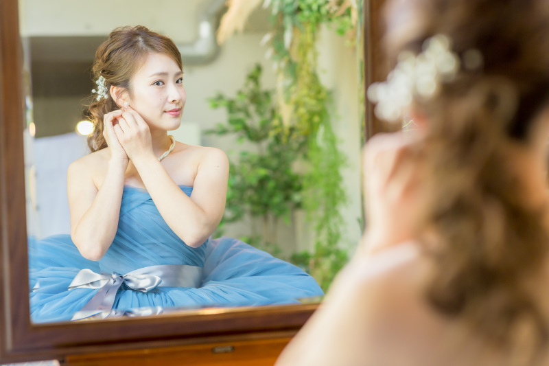 ヘアアレンジもこだわることできますよ♪