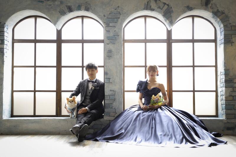 ロケでもスタジオでも、家族の一員ペットとの撮影OKです！