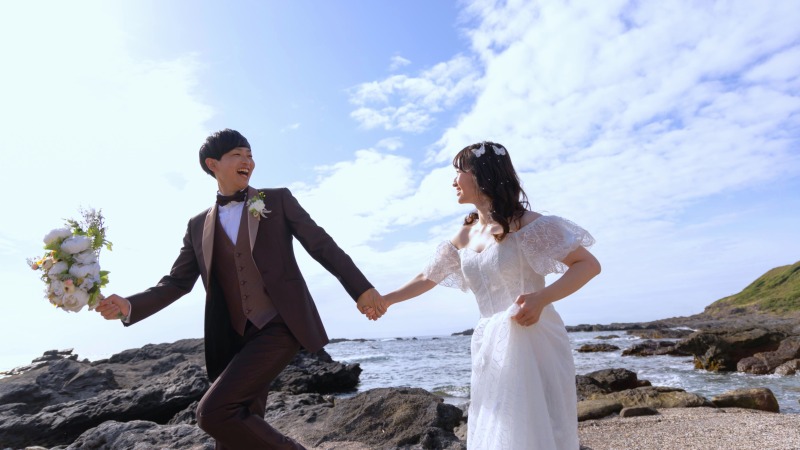 【6月の横浜フォトウェディング】大さん橋と海、初夏のロケーション