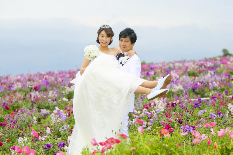 和装も洋装も1日で撮影可能ですっ！