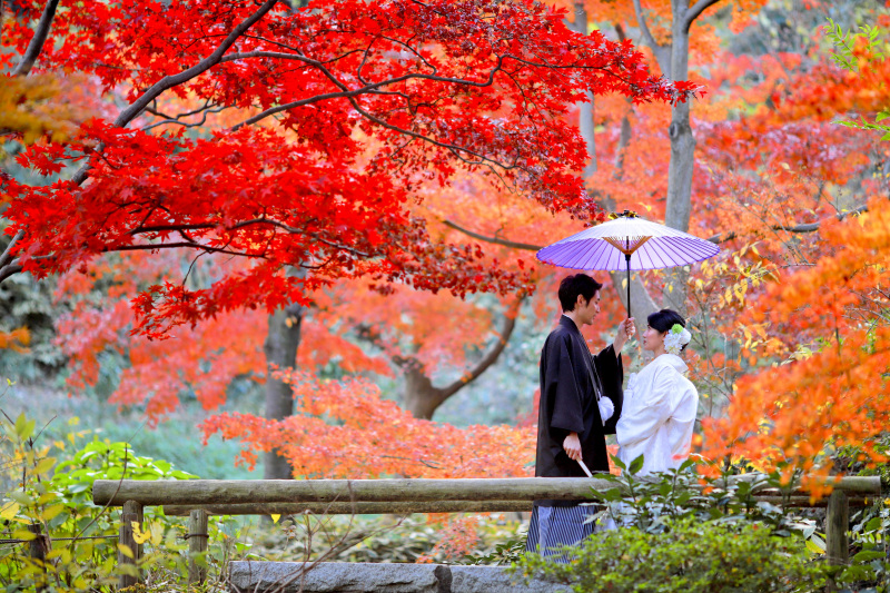 紅葉×和装ロケ撮影のご案内☆