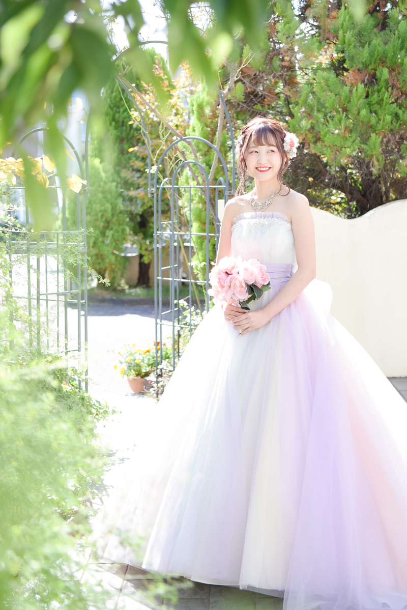 春に着たい♪スタッフ一押しのカラードレス&hellip;♡