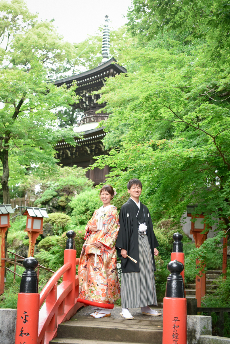 ５月の月曜日限定★　国宝の聖天山で和装３着ロケーション　プランから10％off