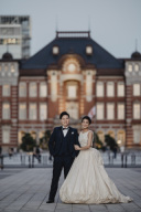 運命の1着で東京駅ロケーションフォトツアー