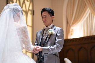 新郎様のタキシードご紹介