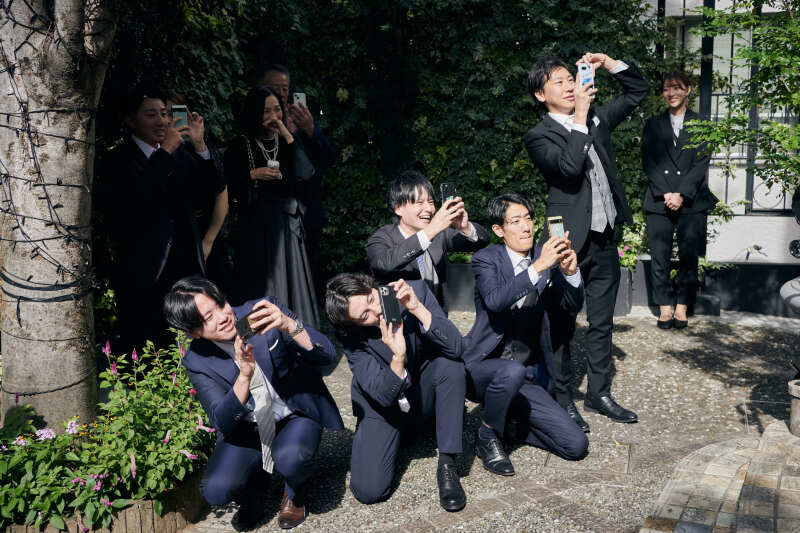 笑い声が聞こえる写真