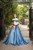 カラードレスで撮影