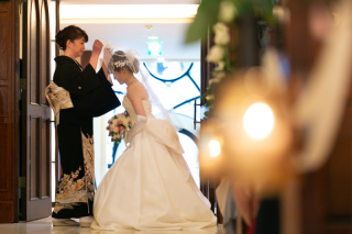 挙式の1シーンのように