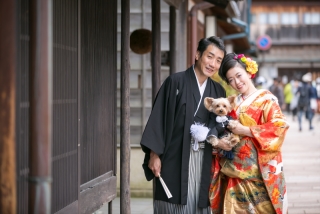 ペットとも撮影いたします