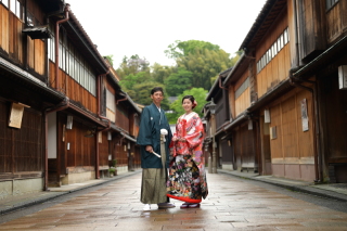 GWの城下町金沢。写真婚には最適！情緒溢れるひがし茶屋・新緑の兼六園お勧めです！